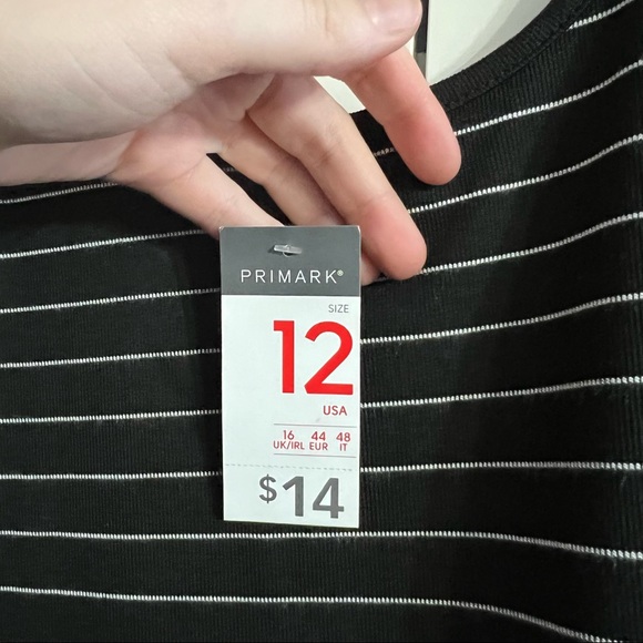 MOVING sale! Primark striped button body con dress - Picture 3 of 5